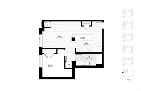Arcata Apartments Golden Valley MN 1 Bedroom 1 Bath